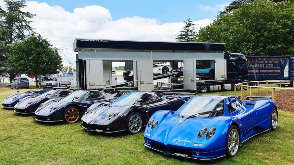 Pagani at Goodwood FOS and Silverstone Classic