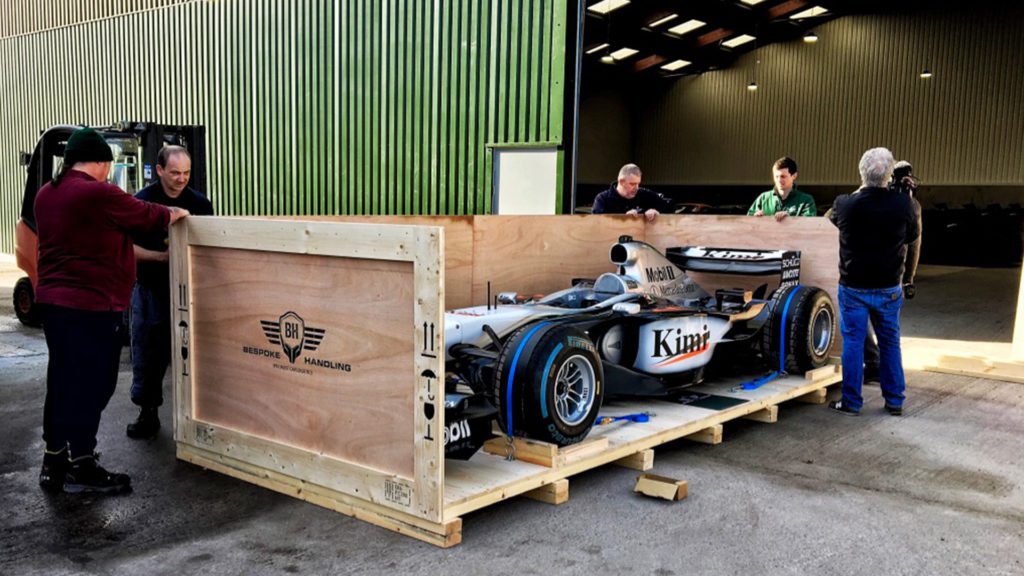 F1 Mclaren - Stored, Boxed and Transported