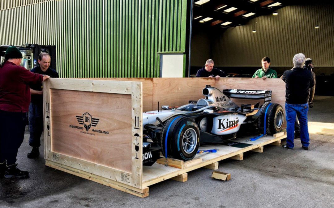 F1 Mclaren – Stored, Boxed and Transported